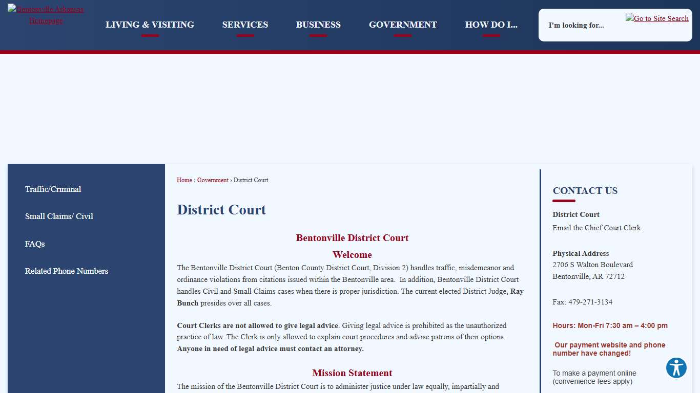 District Court | Bentonville, AR